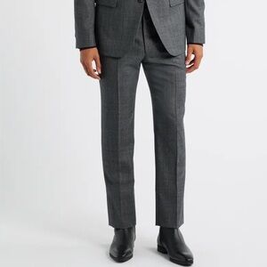 John Varvatos Slim Fit Wool Dress Pants